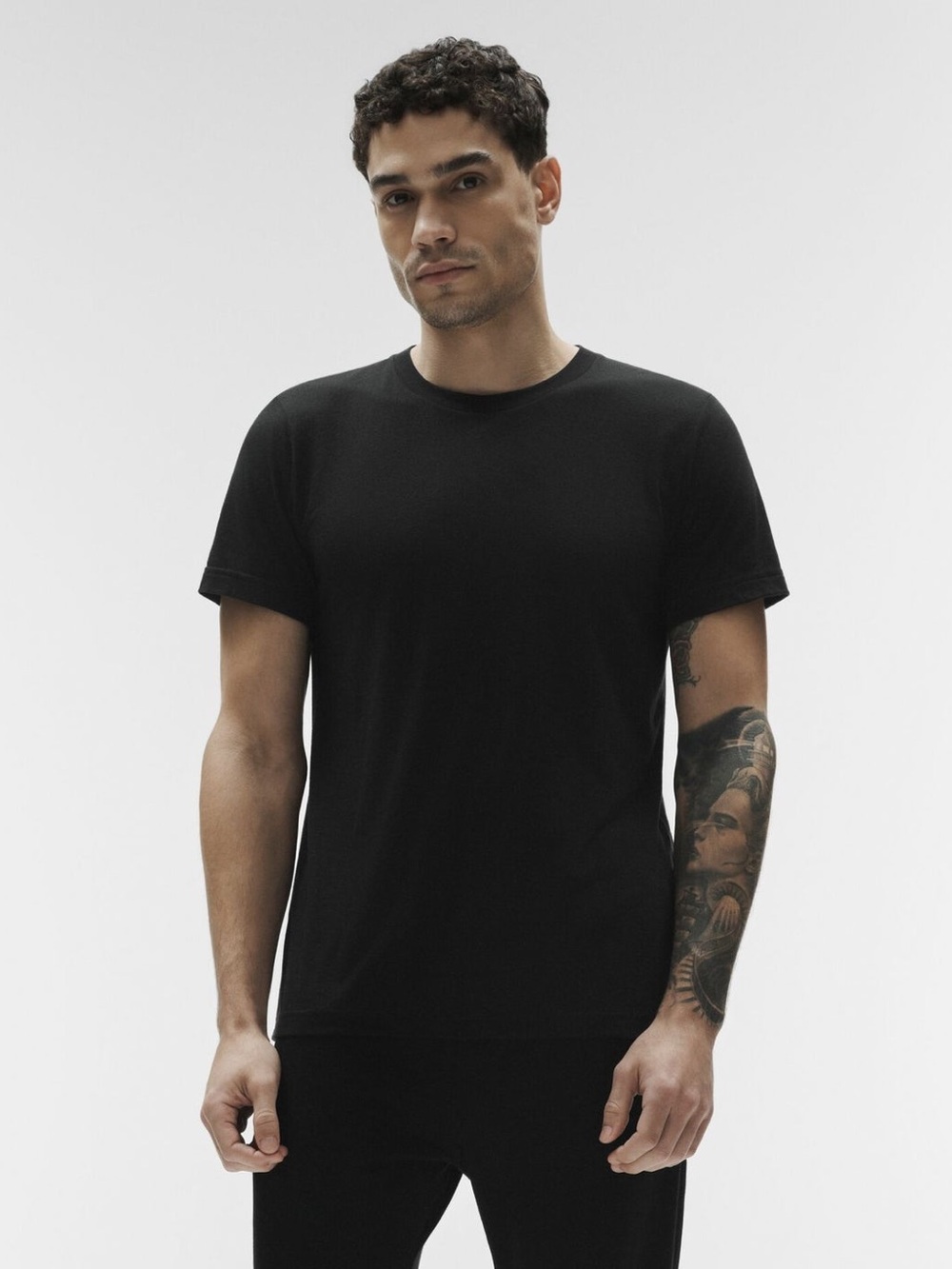 ALO Triumph Crew Neck Short Sleeve Relaxed Athletic Black Tee Shirt EUC Size 2XL